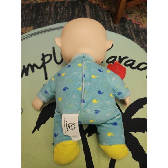 JJ Cocomelon Doll Bedtime Musical/Talking Plush Toy with Red Teddy Bear 2020 - Picture 4 of 9